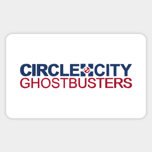 Circle City Ghostbusters Wordmark (Light Shirts) Sticker